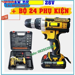 Máy khoan pin DW 26V