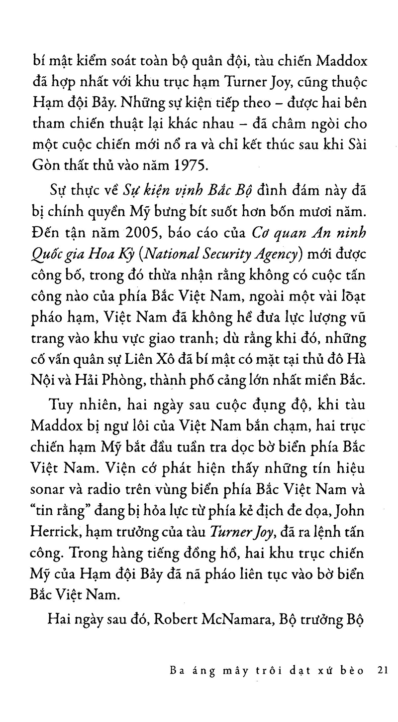 Sách Ba Áng Mây Trôi Dạt Xứ Bèo