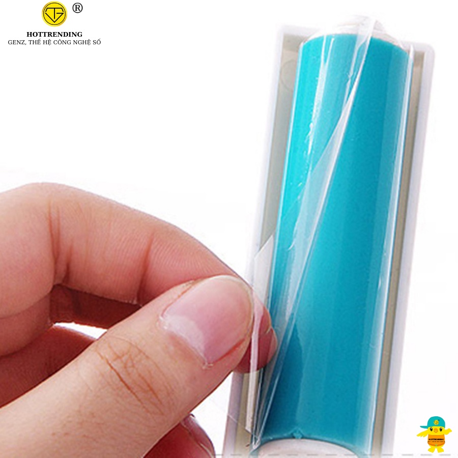 Cây lăn bụi quần áo cầm tay mini có thể tái sử dụng nhiều lần