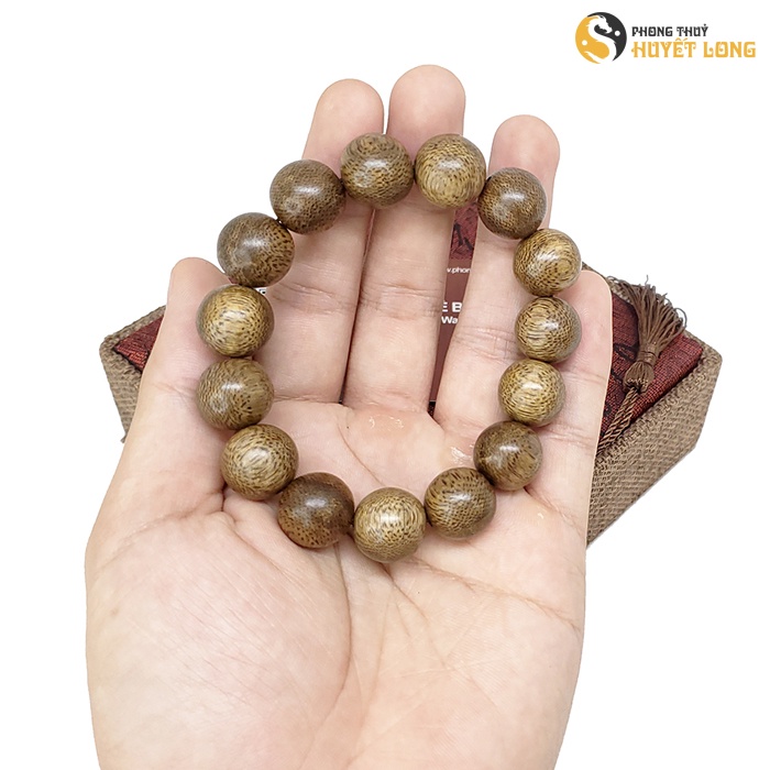 Chuỗi Hạt Trầm Hương Hạt Tròn Trơn Tự Nhiên, Vòng Tay Trầm Hương Tự Nhiên Thu Hút Tài Lộc, Phong Thủy Bình An