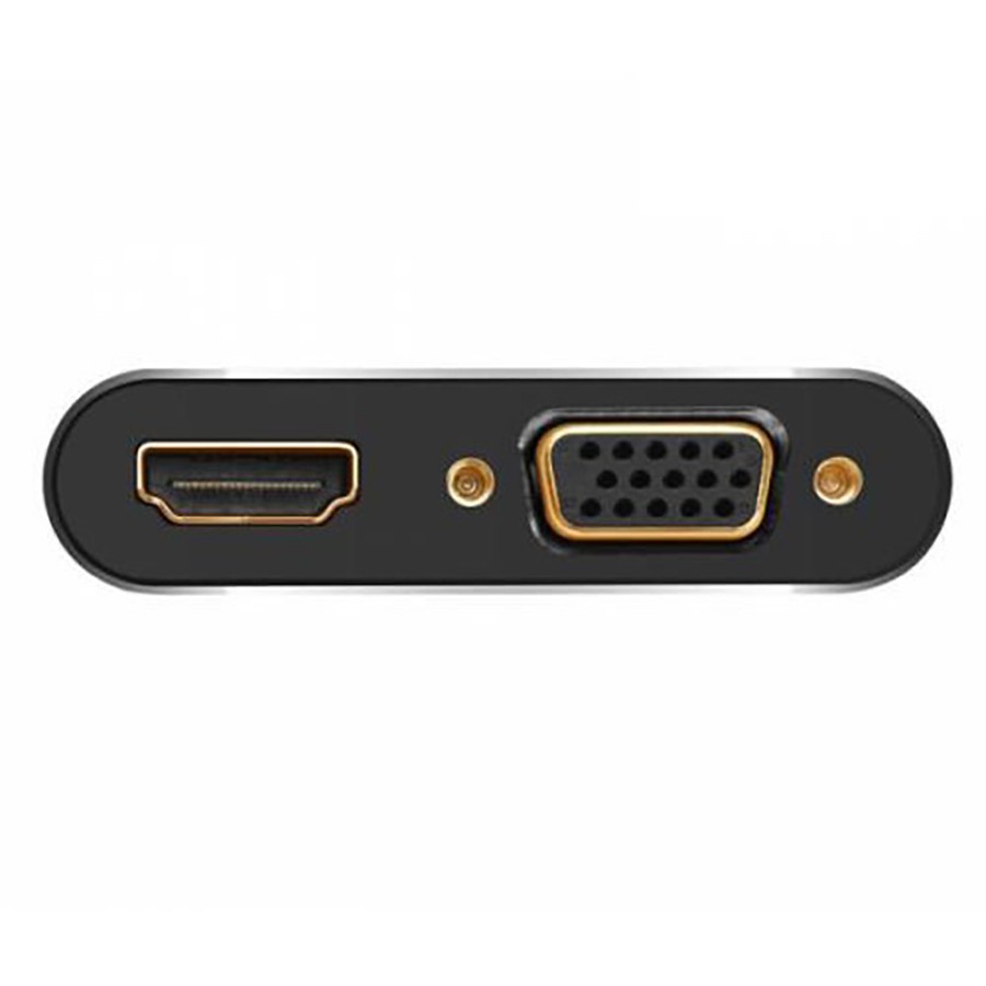 Cáp Chuyển Mini Displayport To HDMI & VGA Ugreen 20422 Màu Đen - Hàng chính hãng