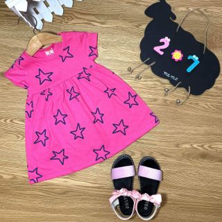 Combo 8 đầm và bộ cotton danh cho be gai