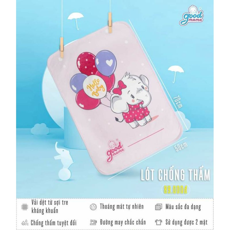 Lót Chống Thấm Cao Cấp Goodmama [Hàng chính hàng có sẵn giao ngay]