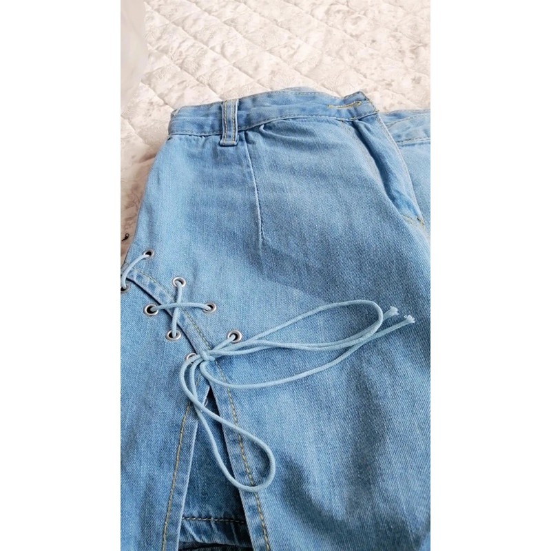 Chân váy jean, chân váy bò dáng chữ A thời trang quyến rũ có quần trong - CV2 | BigBuy360 - bigbuy360.vn