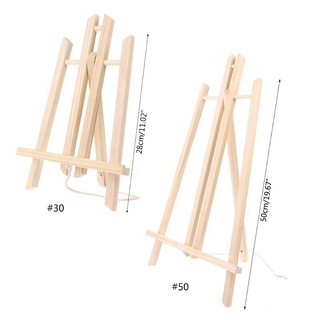 Giá vẽ gỗ DIY độc, đẹp, tháo lắp dễ dàng  cao 50cm (phù hợp với tranh a4,a3)
