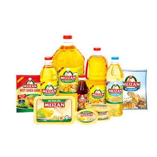 Dầu ăn thực vật meizan gold 400ml ,1lít