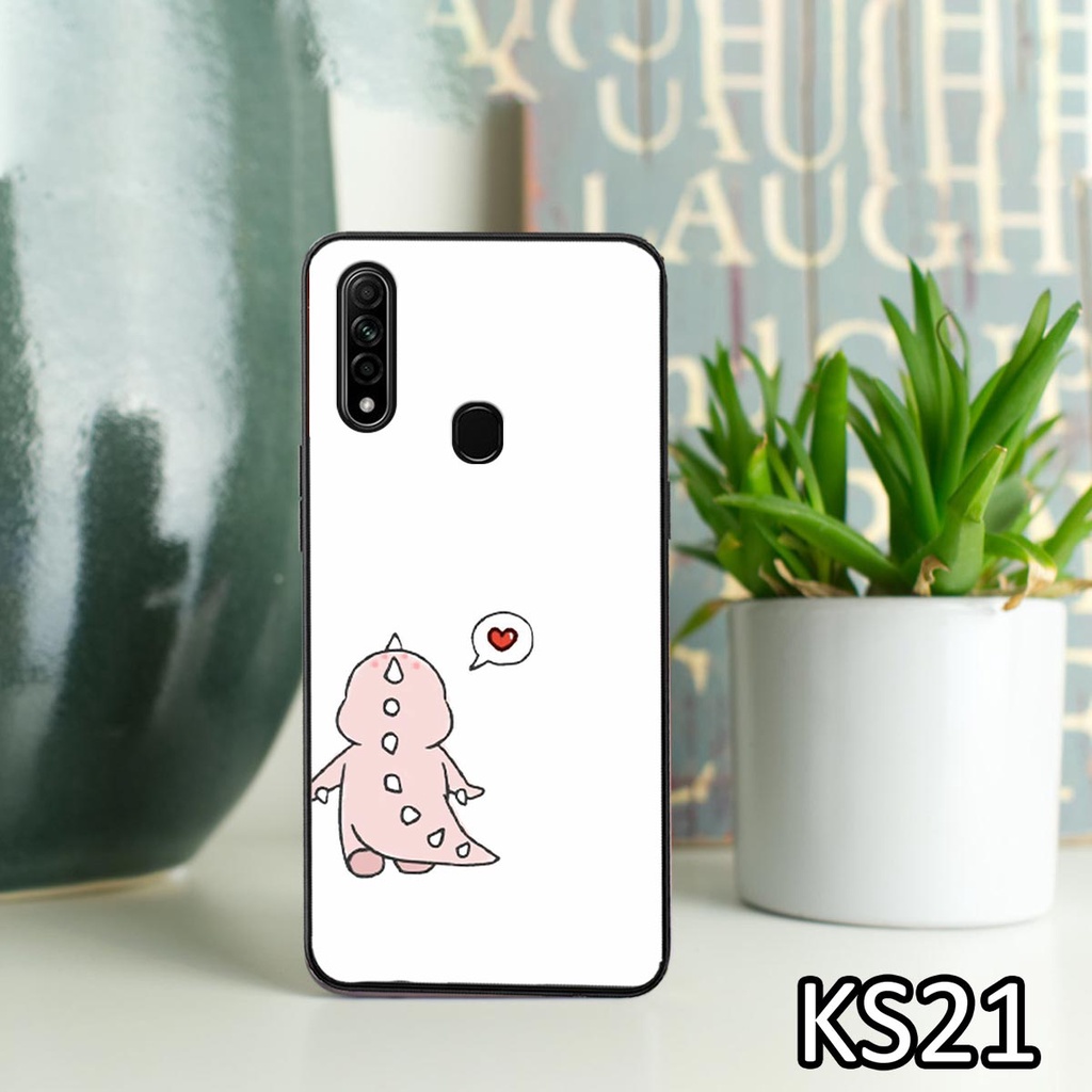 [SIÊU ƯU ĐÃI] Ốp lưng Oppo A8/A31/A91-2020 in hình chú khủng long siêu đẹp, độc, lạ_KINGSTORE.HN_Ốp lưng điện thoại