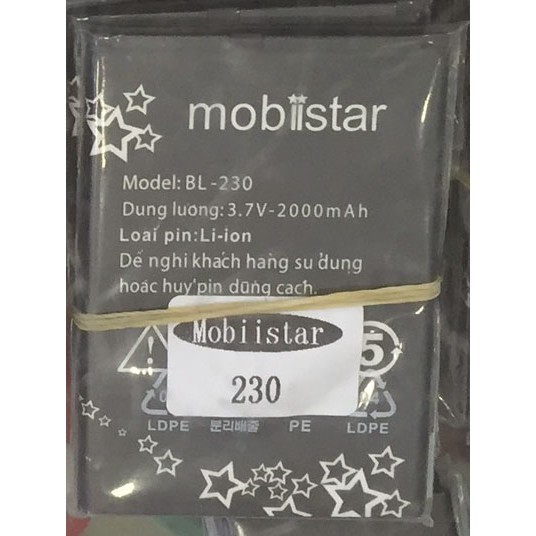 Pin Mobiistar BL- 230