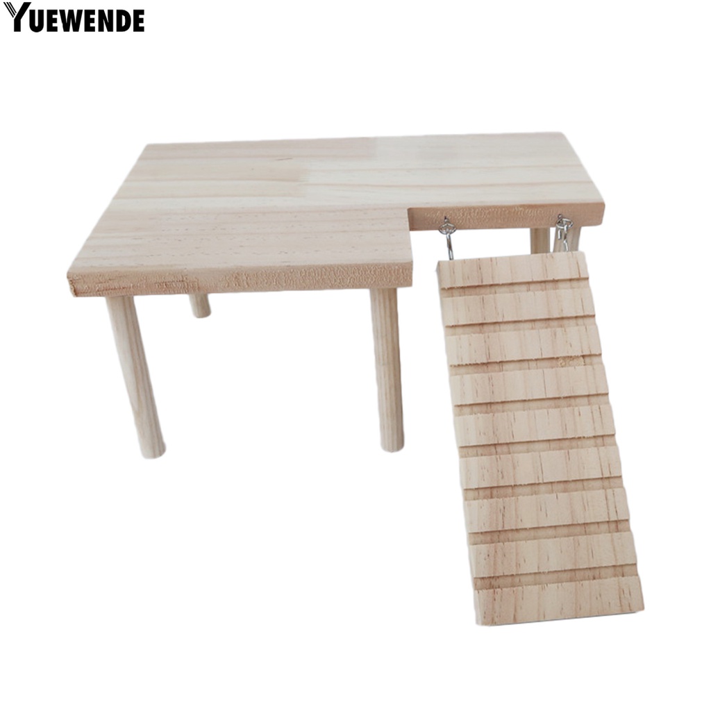 Giá đỡ đứng bằng gỗ tự nhiên cho chuột hamster