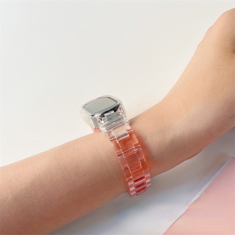 Dây Đeo Trong Suốt Thay Thế Cho Đồng Hồ Thông Minh Mi Band 7 6 / 5 4 / 3