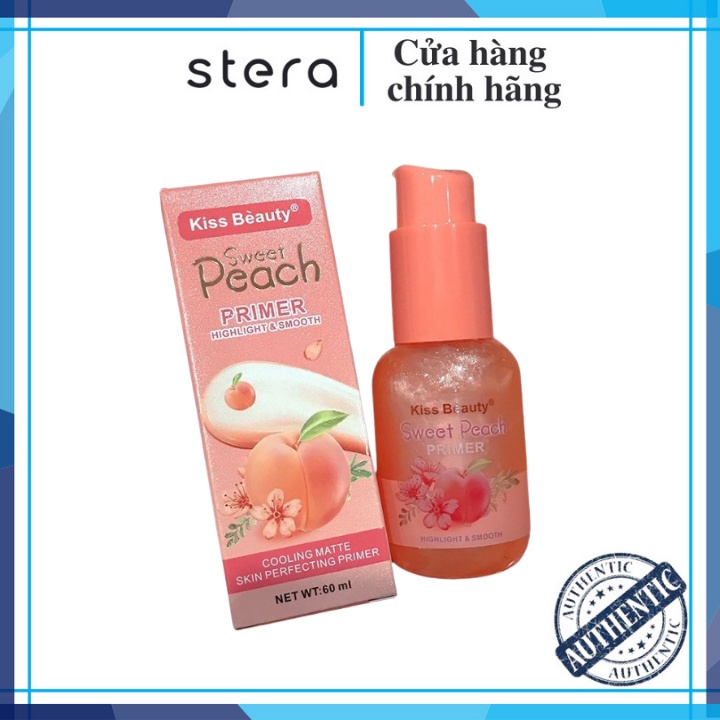 [SALE SẬP SÀN] Primer trang điểm Sweet Peach Kiss Beauty hương đào FREESHIP TOÀN QUỐC