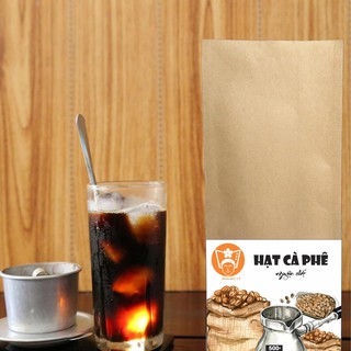 Hạt cà phê sạch, cà phê rang xay 500g