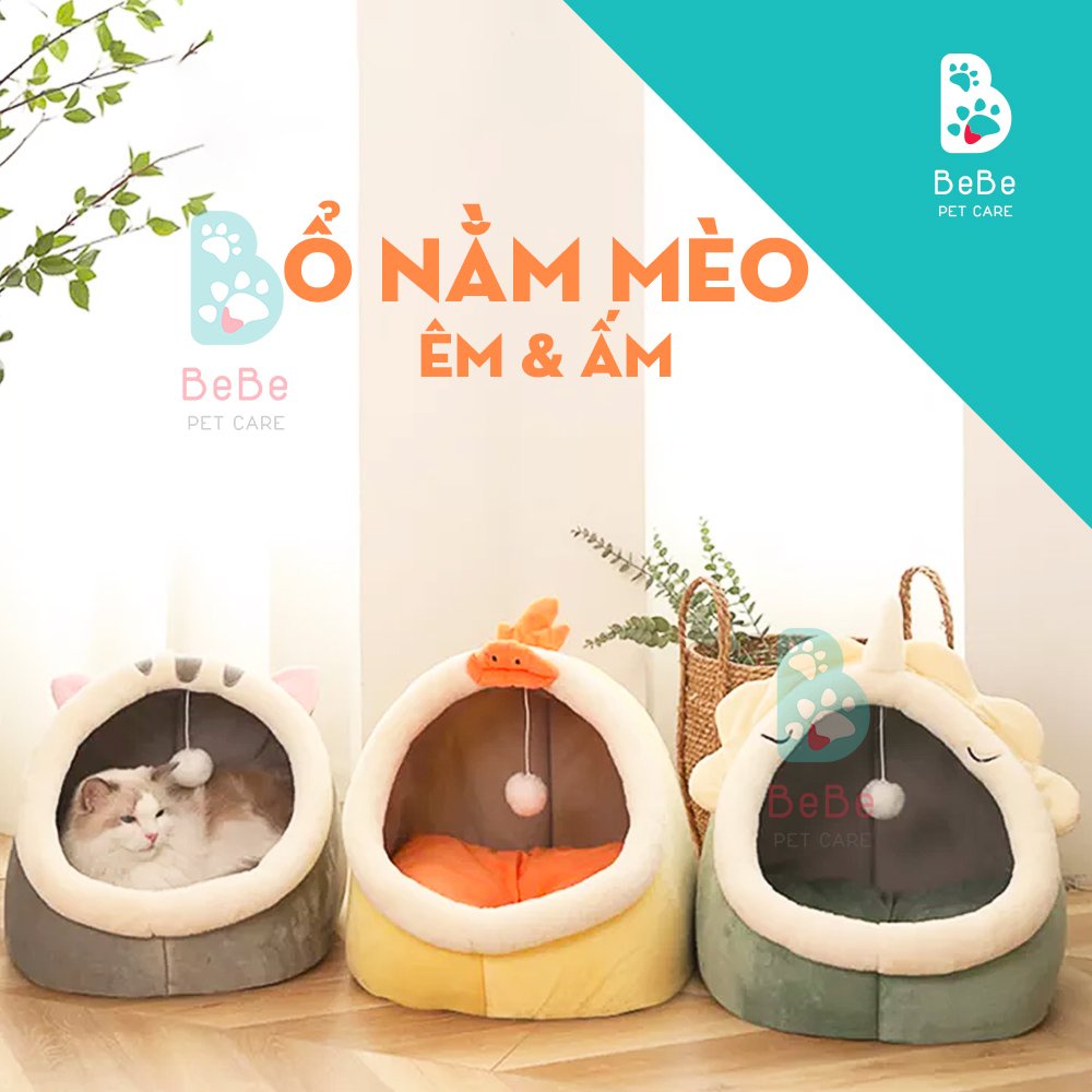 [Siêu Đáng Yêu] Nhà Mèo - Ổ Đệm Nằm Cho Mèo Các Loại