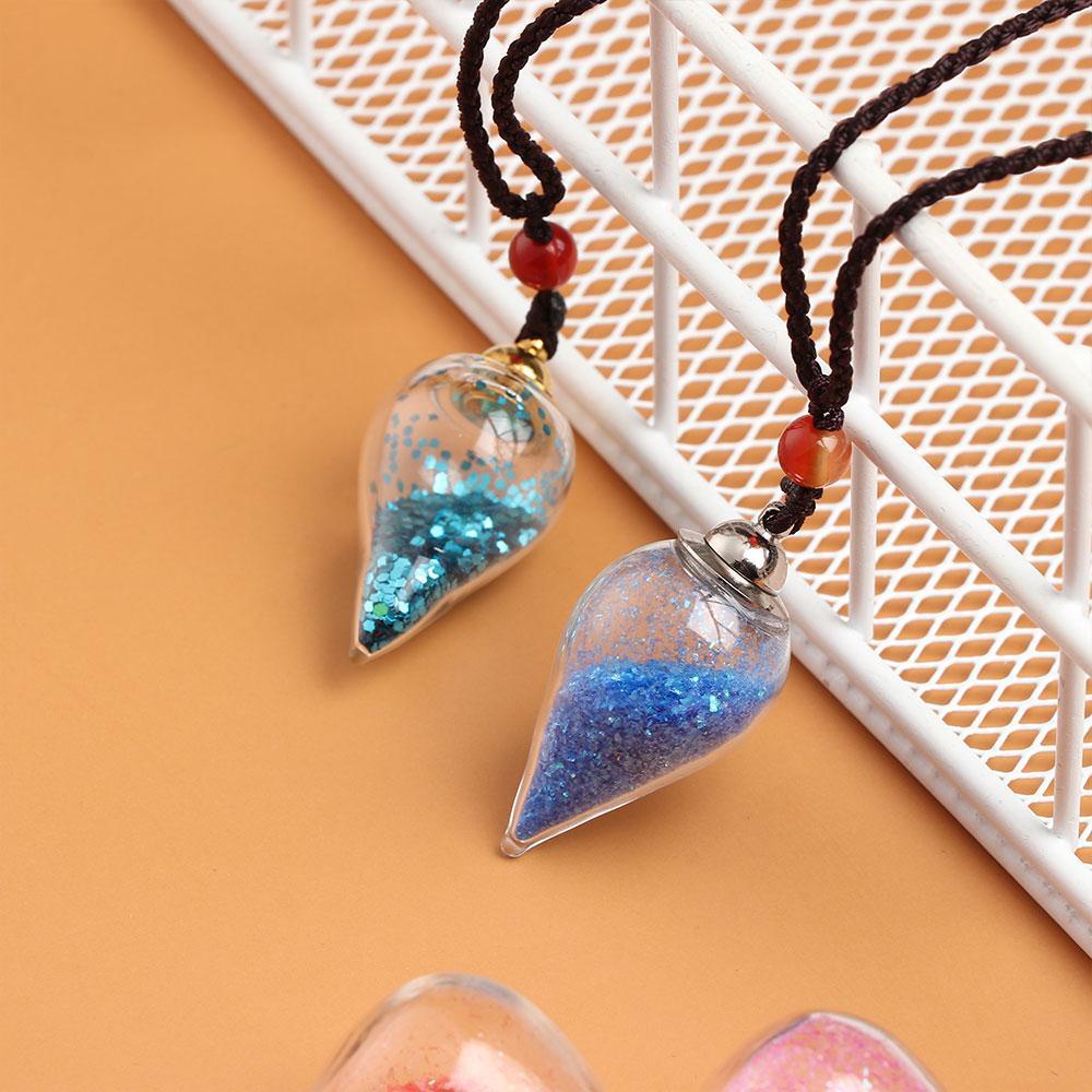 Vòng cổ Mặt Hình Giọt Nước Thời Trang Mới Cho Nam Nữ