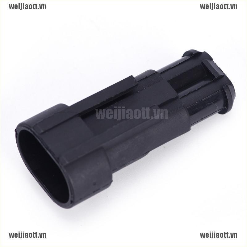 Bộ 10 Đầu Nối 2 Pin Chống Thấm Nước Cho Xe Ô Tô