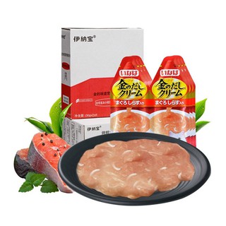 Súp thưởng cho mèo Inaba Kin no dashi cream 30g - Súp thưởng Inaba gói 30g