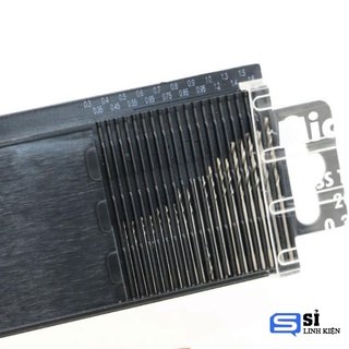 Bộ 20 mũi khoan 0.3-1.6mm