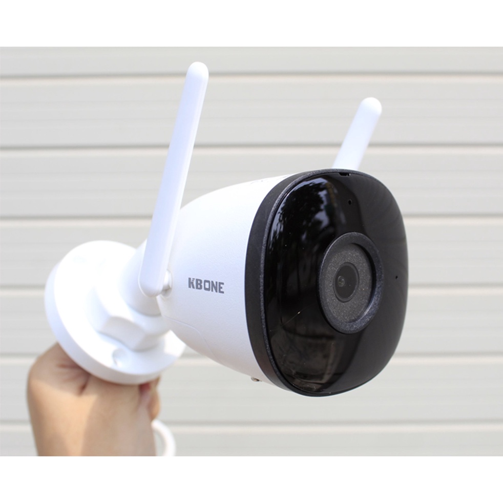 Camera Wifi Siêu Nét 4Mp Ngoài Trời KBVision KBOne KN-KN-B41 Hoặc 2Mp Kbone KN-B21 2Mp -Hàng Chính Hãng
