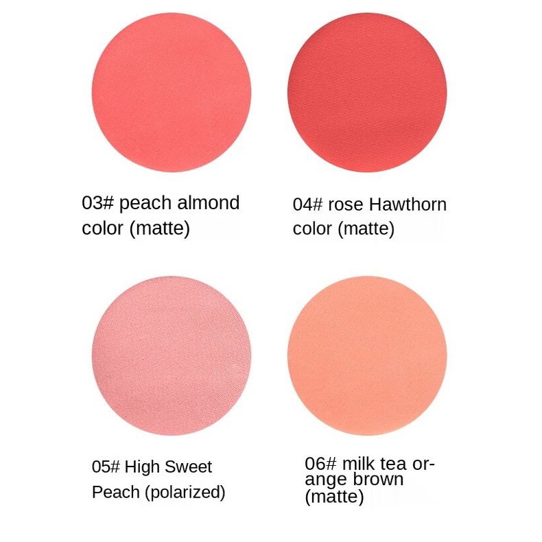 [Hàng mới về] Phấn má 6 màu sắc tùy chọn trang điểm đa năng tiện dụng | BigBuy360 - bigbuy360.vn