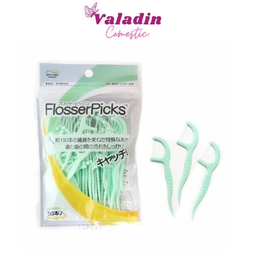 Túi 50 Cung chỉ nha khoa TAGAMI Flosser Picks