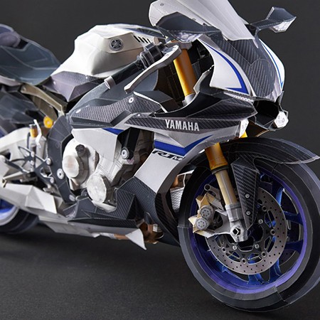 Mô hình giấy xe máy Yamaha YZF-R1M