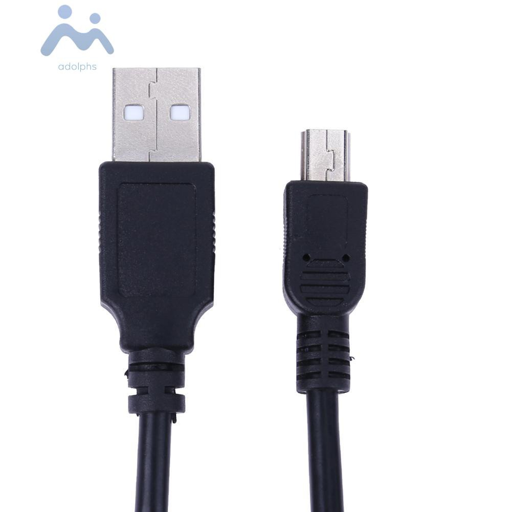 adolphs 10ft 3m USB 2.0 A Male to MINI B 5Pin Male M/M Data Cable PC MP3