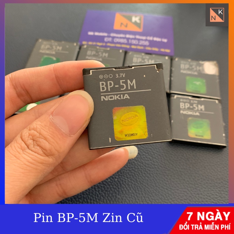 Pin Nokia BP-5M Zin cũ bóc máy cho Nokia 8600 / 5610 / 5611 / 5700 / 5710 / 6110 / 6500S / 7390 / 6220C