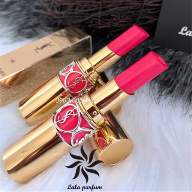 Son YSL Volupte Shine - 49 Rose Saint Germain ( hồng sen )Hàng chính hãng của Pháp 💯💯