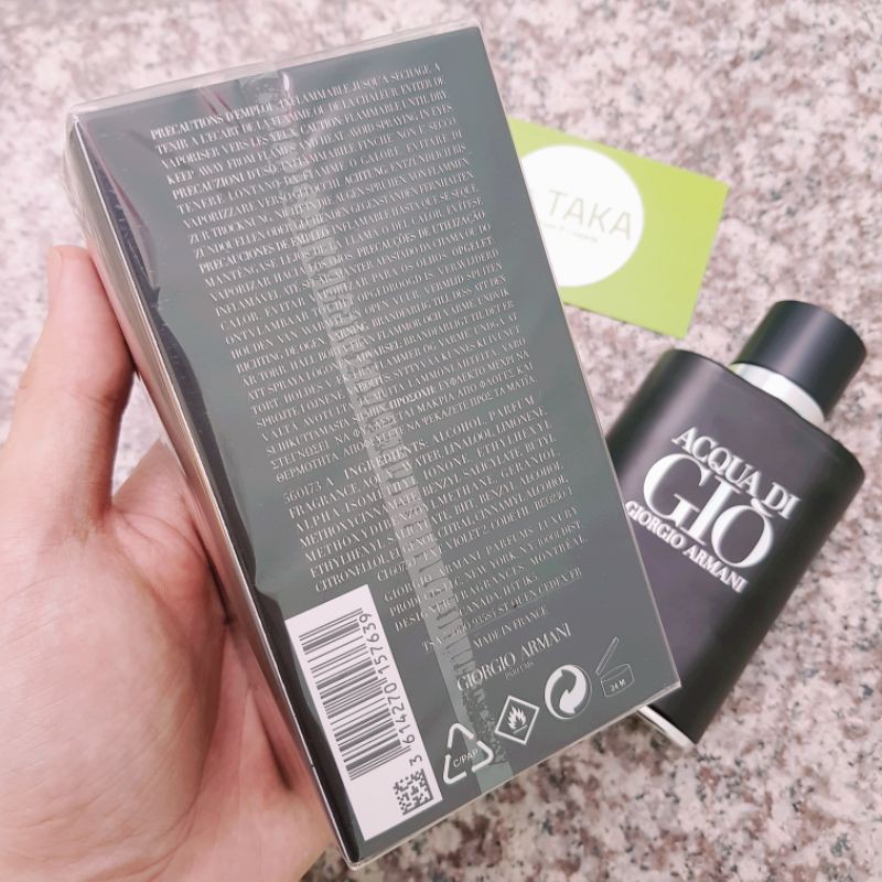 Nước hoa nam ACQUA DI GIO PROFUMO 75ml-125ml Tester-Fullseal | BigBuy360 - bigbuy360.vn