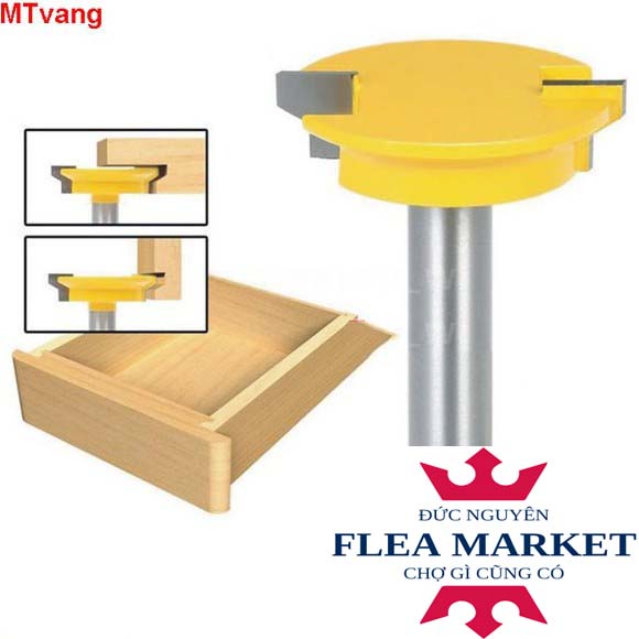 NGHỀ MỘC MŨI KHOÉT HÈM CHỮ T VÁT VÀNG MUWANG - 1 MŨI