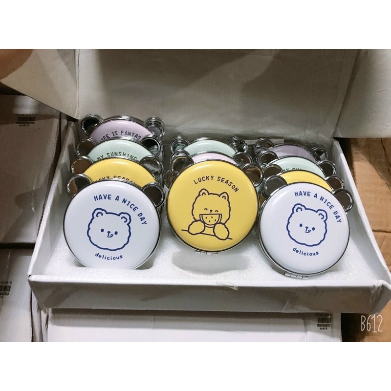 Gương hai mặt tai thỏ/gấu