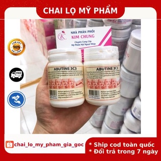 Abutine 3c3 ❤️ Kem Dưỡng Trắng chuyên dùng cho spa , nguyên liệu, công thức làm kem trộn trắng da body