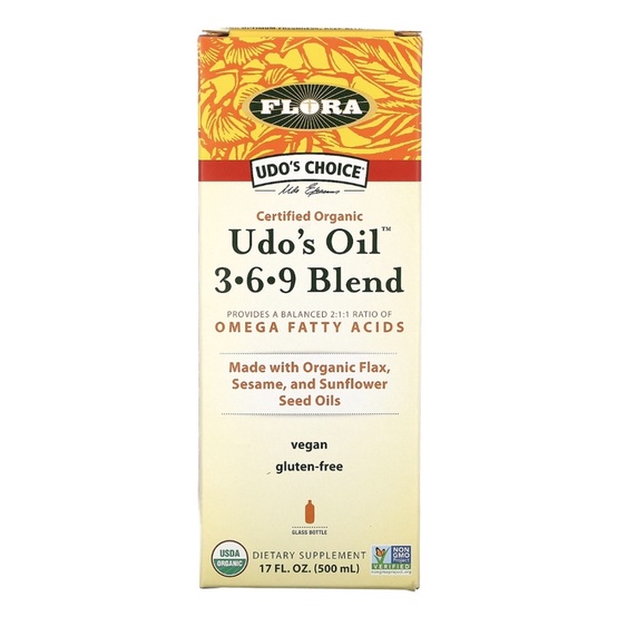 Dầu Udo 369 Blend Hữu Cơ / Udo’s Oil 3-6-9 Blend
