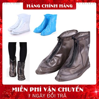 [SIÊU RẺ] Áo Mưa Cho Giày, Áo Mưa Chống Nước Cho Giày Làm Từ PVC Mềm, Không Thấm Nước, Có Dây Kéo Chống Thấm - NATUHAI