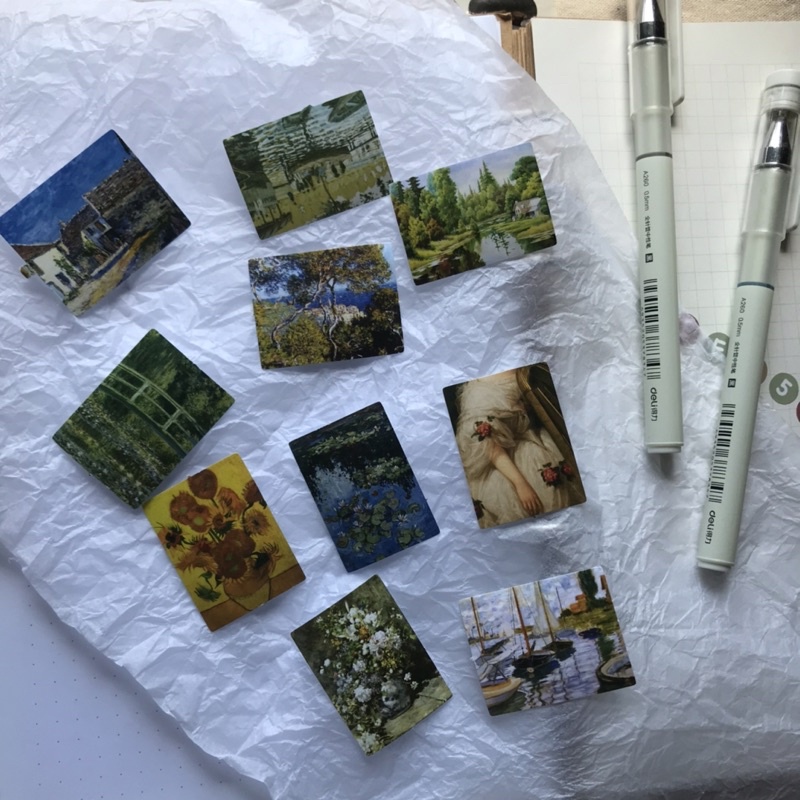 Set 22 sticker phong cảnh