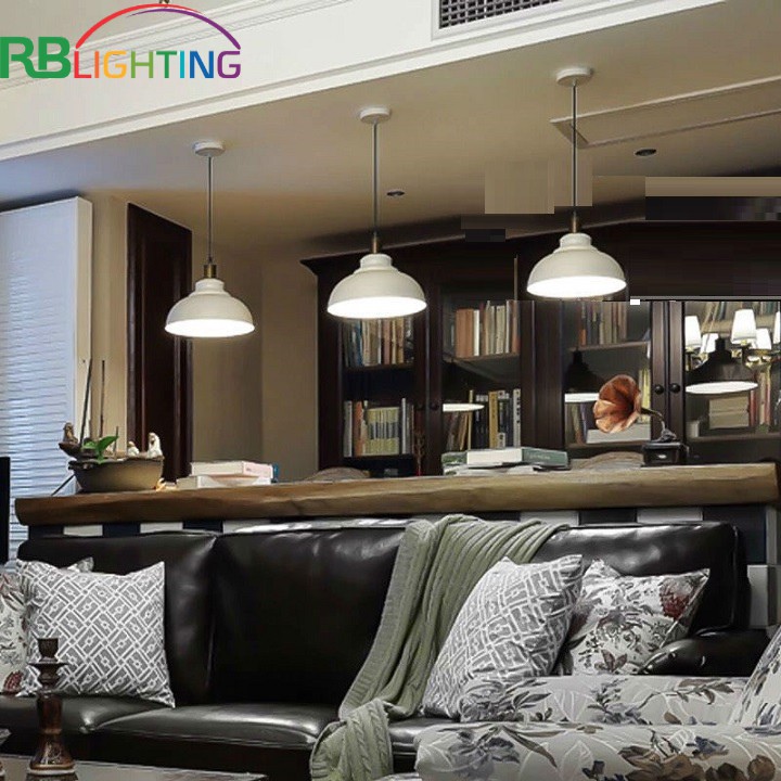 ĐÈN THẢ BÀN ĂN CHÓA MÀU TRẮNG RB LIGHTING