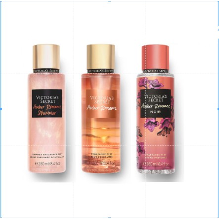 Perfume Xịt Thơm Body Mist Dưỡng Thể Victoria’s Secret - Amber Romance 250Ml Cực "Hot" ( Amber )