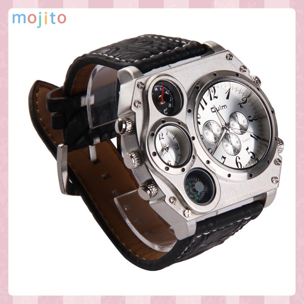 Đồng hồ đeo tay MOJITO  máy quartz có nhiệt kế và la bàn