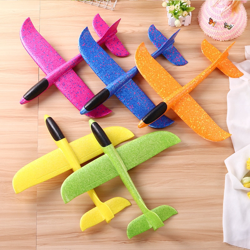 Máy bay xốp đồ chơi ném tay dành cho các bé