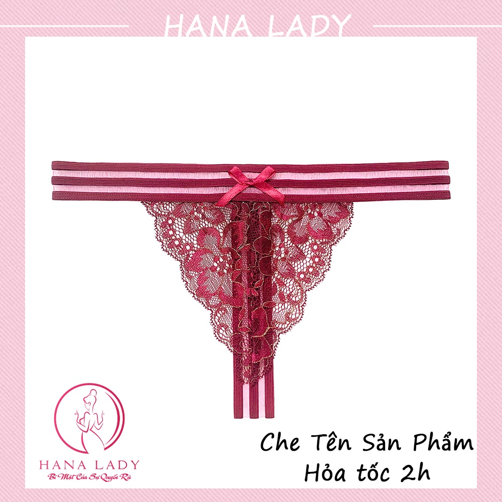 Quần lót lọt khe nữ - quần chip ren sexy quyến rũ LK102