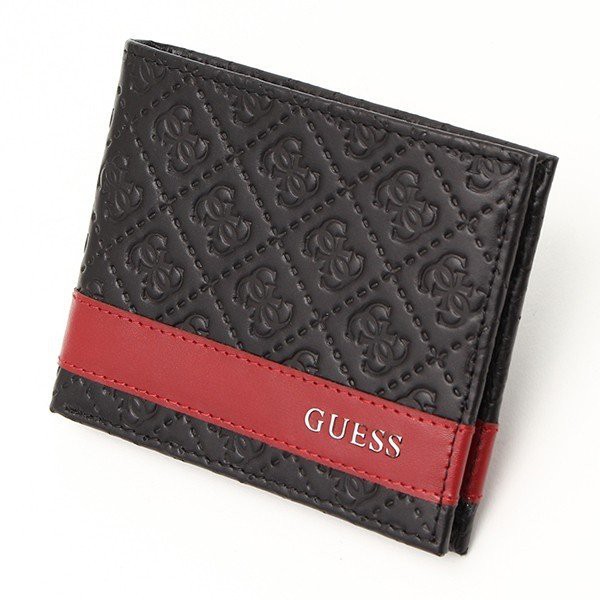 Ví nam Guess Men's Leather Bifold With Fashion Details - 31GU13X008