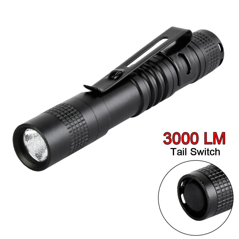Đèn pin LED CREE Q5 3000LM chạy pin AAA