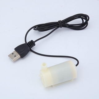 1 Máy Bơm Nước Chìm Mini Màu Trắng Cổng Usb 5v