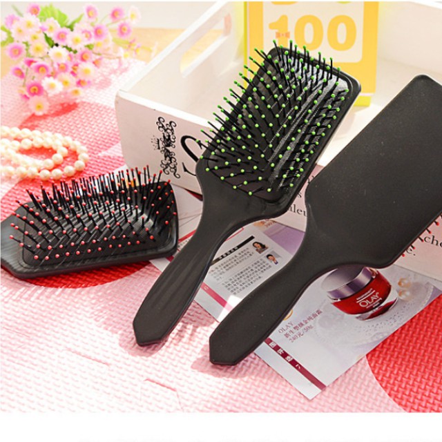 [LƯỢC TÚI KHÍ] Lược Massage Gỡ Tóc Rối Chải Tóc Mát Xa Matxa