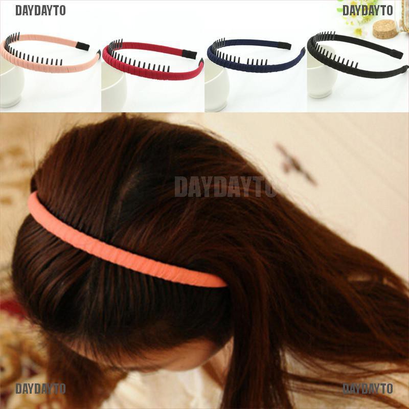 Băng Đô Cài Tóc Có Răng Lược Cho Nữ