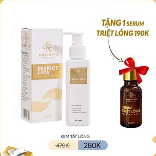 Kem tẩy lông huyền phi - triệt lông vĩnh viễn an toàn không đau rát tặng serum dưỡng