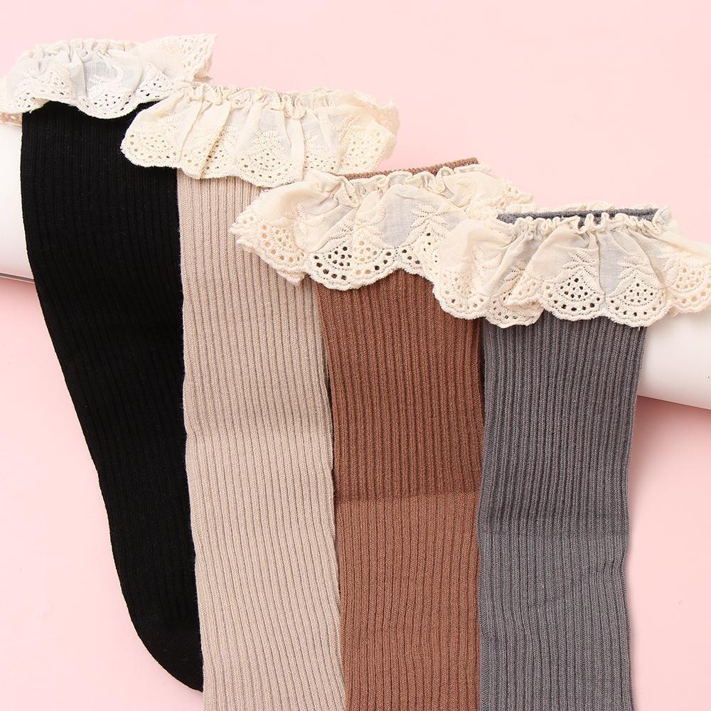 SUSANS Tất Đầu Gối Giữ Ấm Cao Cấp Thời Trang Mùa Xuân Thu Dành Cho Bé Gái