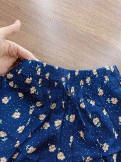Bộ lanh nhung đùi cho nữ