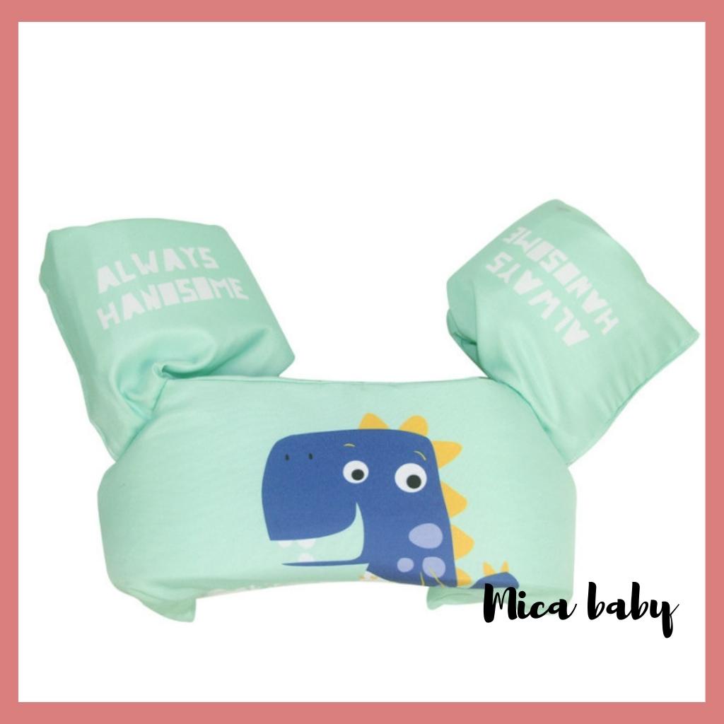 Phao bơi tay liền thân đỡ ngực cao cấp cho bé từ 2-10 tuổi Mica Baby PB08