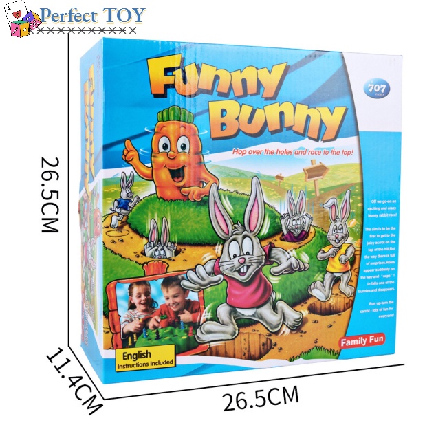 Bộ Đồ Chơi Board Game Hình Thỏ Cho Trẻ Em